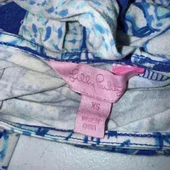 Lily Pulitzer Ophelia Get Trunky Elephant Print Swing Dress Size XS - Picture 3 of 10